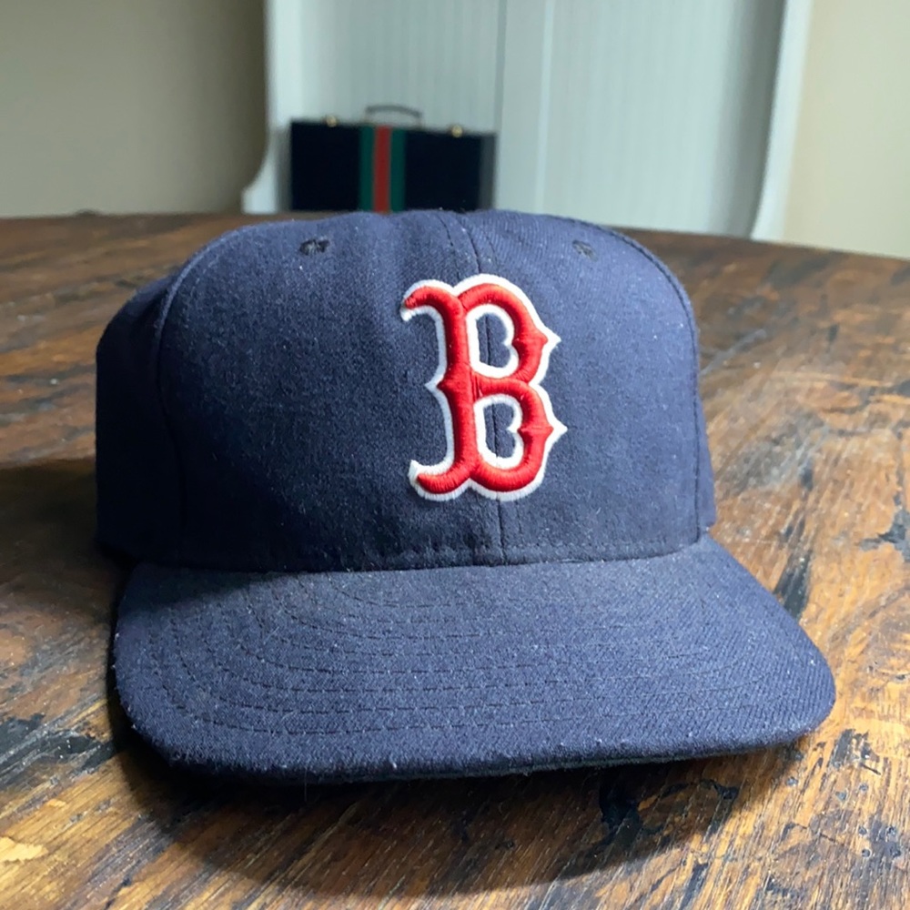 Used New Era Fitted Boston Red Sox hat